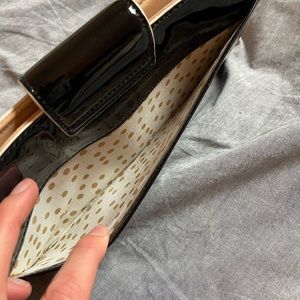 Kate Spade patent leather clutch